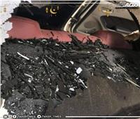تحطيم سيارة هايدي موسى على يد خمس بنات 