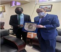 السفير المصري في الخرطوم يلتقي رئيس المفوضية القومية السودانية لحقوق الإنسان