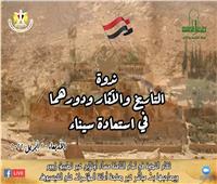 "التاريخ والآثار ودورهما فى استعادة سيناء".. ندوة بالأعلى للثقافة الأربعاء.. عبر زووم