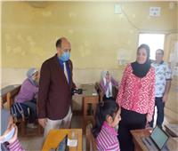  مدير تعليم «مصر القديمة» يتفقد لجان الإختبارات التدريبية لأولي ثانوي 
