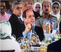 الرئيس السيسي لأبطال الاختيار وعائدون: ما قدمتموه لصالح أبطال شهداء ضحوا من أجل مصر