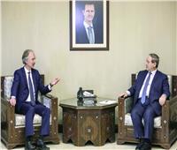  المبعوث الأممي الخاص : "اجتماع جيد جدا" مع المقداد  حول ملفات التي يعاني منها الشعب السوري