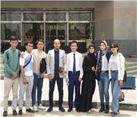 آداب حلوان تستقبل طلاب جامعة طشقند للدراسات الشرقية بأوزبكستان