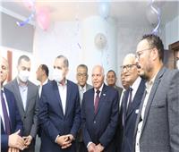 نقيب المعلمين ومحافظ كفر الشيخ يشهدا افتتاح مستشفى المعلمين