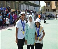 3 ميداليات ذهبية لـ" ذوي إحتياجات خاصة عين شمس" فى الأولمبياد الخاص المصرى 