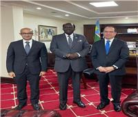السفير المصري لدى جنوب السودان يلتقي وزير شؤون الرئاسة
