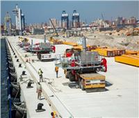 وزير النقل :محطة تحيا مصربميناء الإسكندرية(TMT)  تستقبل الدفعة الاولى من أوناش الساحة العملاقة 