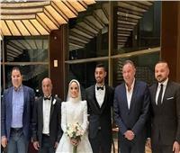 الخطيب يشارك في حفل زفاف أحمد ياسر ريان