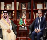 وزير السياحة والآثار يلتقى بـ وزير الثقافة السعودي 