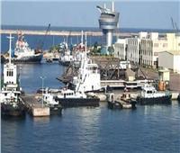 تداول حركة الصادرات والبضائع بميناء دمياط 