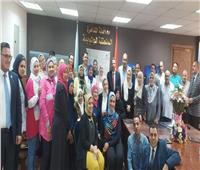نائب محافظ القاهرة تكرم فريق عمل المنطقة الجنوبية المتميزين في إنجاز المشروعات 