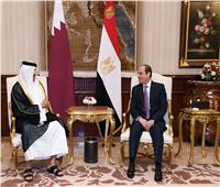 الرئيس السيسي يستقبل أمير دولة قطر في زيارة تستغرق يومين