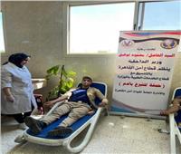 حملة تبرع بالدم بمديرية أمن القاهرة