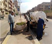 محافظ الغربية يتابع أعمال النظافة في السنطة وقطور والمحلة 