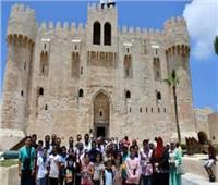  محافظة الفيوم تنظم رحلة لمدرسة الغريب لمكتبة الإسكندرية وقلعة قايتباي