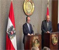 وزير الخارجية : مصر توقع مع النمسا عقد لإنشاء قضبان السكك الحديدية