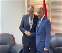 سفير مصر في الخرطوم يلتقي وكيل وزارة الخارجية السودانية 