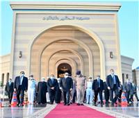 صور  من أداء الرئيس السيسي صلاة العيد بمسجد المشير
