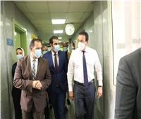 وزير التعليم العالي والقائم بأعمال وزير الصحة يتفقد مستشفى وادي النطرون التخصصي بمحافظة البحيرة