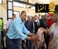 وزارة التنمية المحلية تتابع جهود محافظة المنيا في التخلص الآمن المخلفات  الأضاحي