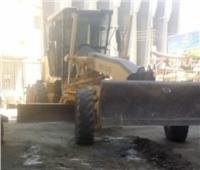 رفع 125 طن مخلفات و66 حالة إشغال طريق بشوارع وميادين بني سويف 