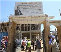 محافظ المنيا يتفقد مشروعات «حياة كريمة» ويتابع توريد القمح بقري مركز أبوقرقاص
