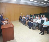 لجنة التصالح على مخالفات البناء فى بنى سويف تناقش إسترداد حق الدولة 