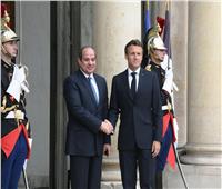 الرئيس السيسي يغادر باريس بعد انتهاء المباحثات مع الرئيس الفرنسي