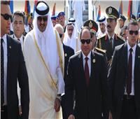 أمير قطر ونائبه يهنأن الرئيس السيسي بذكرى ثورة يوليو المجيدة