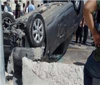 إصابة 4 في حادث تصادم سيارة بالشيخ زايد