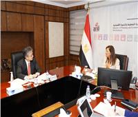 وزيرة التخطيط تبحث سبل التعاون مع السفير الياباني في مصر