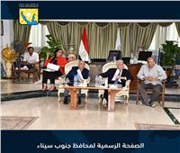 محافظ جنوب سيناء يتابع معدلات التنفيذ الحالية لمركز السيطرة الموحد بشرم الشيخ