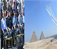 إنطلاق فعاليات العرض الجوى المصرى الكورى الجنوبى Pyramids Air Show 2022  فوق سفح الأهرامات