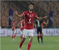 حسام حسن يسجل الهدف الثاني للأهلي أمام المصري