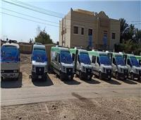 "صحة المنيا" تنظم قافلة طبية لأهالي قرية هوارة بمركز مطاي