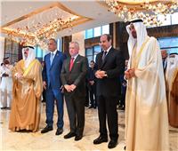 السيسي وقادة الإمارات والأردن والبحرين والعراق يتفقدون مدينة العلمين الجديدة