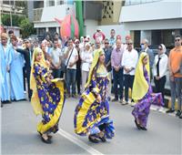 احتفالا بالعيد القومى .. محافظ القليوبية يشارك فى مسيرة شبابية