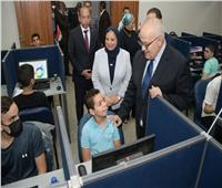 3000 طالب بمبادرة "أشبال مصر الرقمية" أنهوا اختباراتهم إلكترونيا في "طب القاهرة" 