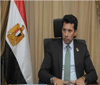 وزير الرياضة يجتمع مع مسئولى اتحاد شباب عمال مصر