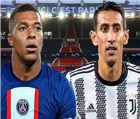 موعد مباراة باريس سان جيرمان ويوفنتوس في دوري أبطال أوروبا والقنوات الناقلة