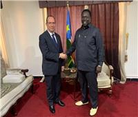 سفير مصر في جنوب السودان يلتقي نائب رئيس الجمهورية  