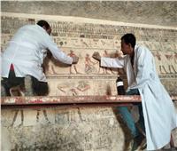 بدء أعمال ترميم المقبرتين 29 و33 فى «بنى حسن» بالمنيا