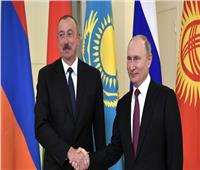 بوتين يلتقي برئيس أذربيجان.. ويعرب عن قلقه إزاء تفاقم الوضع على الحدود الأرمينية