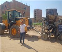 تحرير 110 محضر إشغال ووقف حالتى بناء مخالف بمدينة ناصر