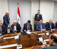 توقيع عقد بناء استاد النادي المصري الجديد