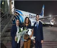 مصرللطيران تحتفي بفوز ميار شريف ببطولة بارما الدولية المفتوحة للتنس