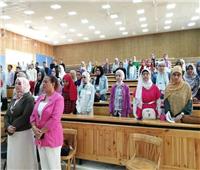 طب المنيا تحتفل بانتصارات اكتوبر بندوة "سيناء ارض الفيروز"
