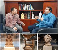 1200 قطعة أثرية تبهر الزائرين بمتحف آثار مكتبة الإسكندرية| حوار وجولة