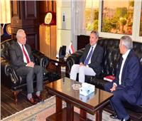 لبحث سبل التعاون المشترك وتنشيط السياحه محافظ الاقصر يلتقى بسفير ايطاليا لدى مصر‎‎