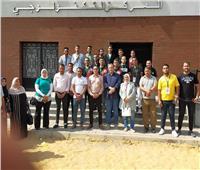 100 طالب وطالبة من جامعة بني سويف يتفقدون مشروعات "حياة كريمة" 
